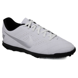 Chuteira Society Nike Beco 2 - White/metallic silver-black