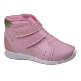 Tênis Bebê Feminino Kidy  Collors - Rosa