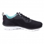 Tênis Feminino Skechers Bountiful - Preto/turquesa
