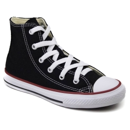 Tênis Infantil All Star Converse Basic - Preto/vermelho