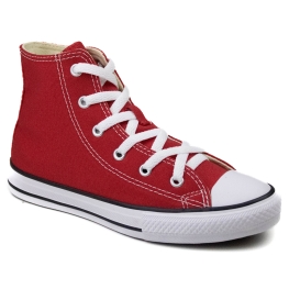 Tênis Infantil All Star Converse Chuck Taylor  - Vermelho/cru/preto