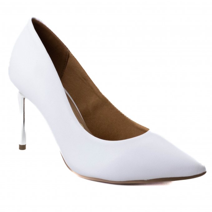 Scarpin Feminino Vizzano Pelica - Branco