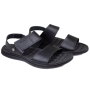 Sandália Masculina Pegada  - Preto