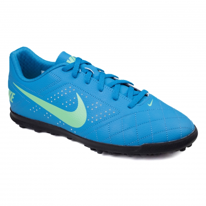 Chuteira Society Nike Beco 2 TF - Neo turq/hyper turq-white