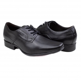 Sapato Masculino Pegada Esporte de Amarrar - Preto