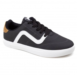 Tênis VNS Infantil Masculino Molekinho - Preto/branco