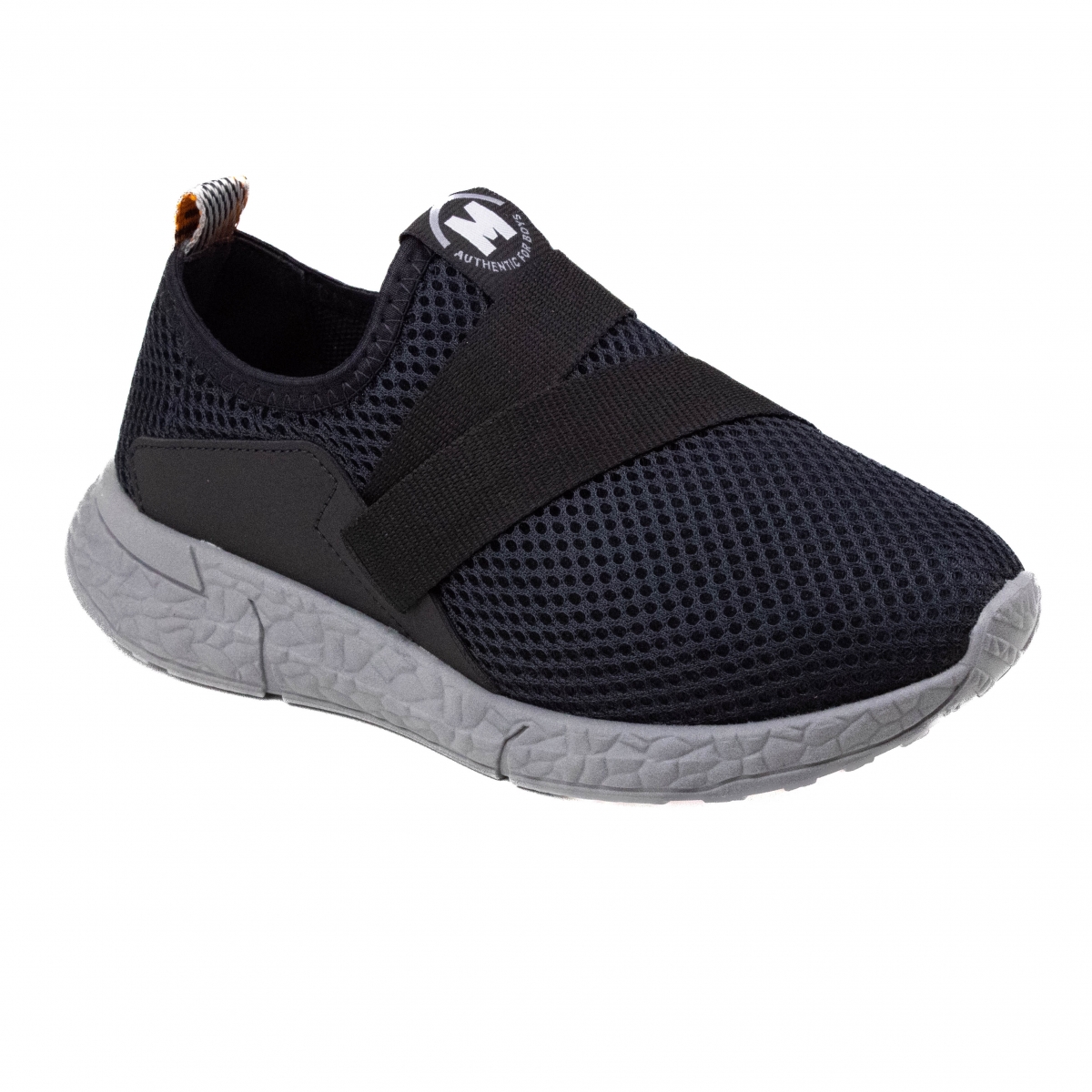 Tênis Masculino Infantil Molekinho Nyl Free Sport - Preto/preto