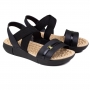 Sandália Feminino Modare Anabela - Preto