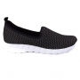 Tênis Feminino Piccadilly Slip On Tecido - Preto