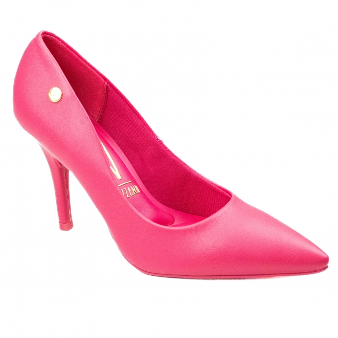 Scarpin Feminino Vizzano Salto - Pink gloss