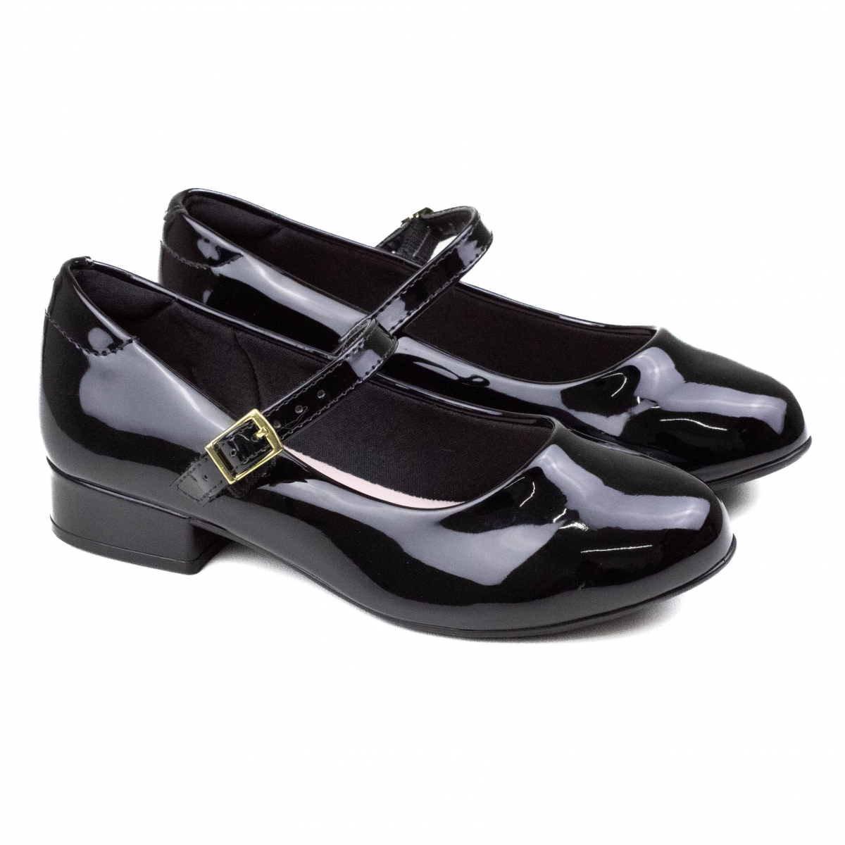 Sapato Infantil Feminino Molekinha Verniz Premium - Preto - 2528101