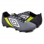 Chuteira Masculina Campo Umbro Illusion  - Grafite/preto/limao