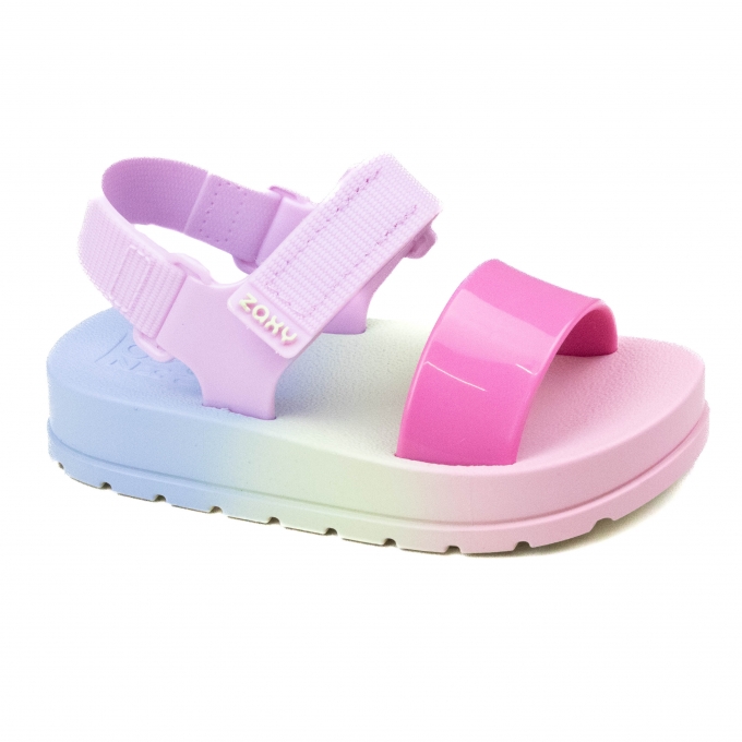 Sandália Baby Feminina Zaxy Nina - Rosa/lilas/degrade