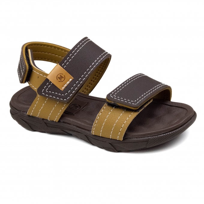 Sandália Bebê Masculina Molekinho Floter - Cafe/caramelo