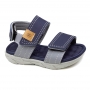 Sandália Bebê Masculina Molekinho Floter - Marinho/cinza