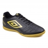Chuteira Masculina Indoor Class - PRETO/DOURADO