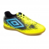 Chuteira Futsal Infantil Masculino Indoor Cosmic - LIMAO/AZUL/PRETO