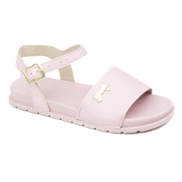 Sandália Infantil Feminina Molekinha Napa Premium  - Rosa
