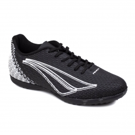 Chuteira Society Masculina Penalty Bravo - Preto/branco