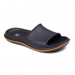 Chinelo Feminina Zaxy Leveza Pop Slide - Preto