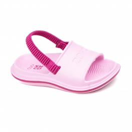 Chinelo Baby Feminino Zaxynina Leveza Pop  - Rosa medio