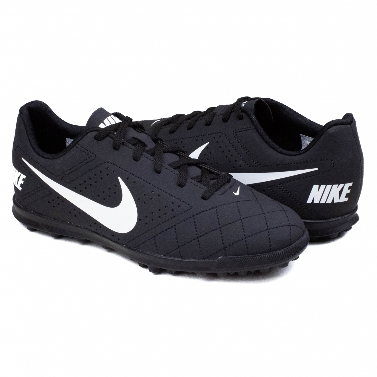 Chuteira Society Nike Beco 2 TF - BLACK/WHITE-COOL GREY