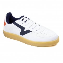 Sapatênis Masculino Velluti Casual - BRANCO/MARINHO