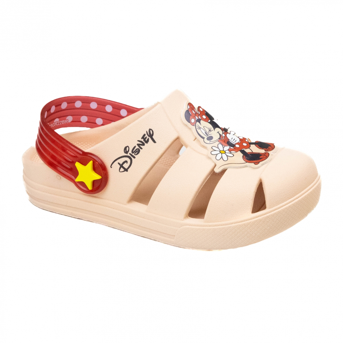 Babuch Infantil Baby Feminina Grendene Disney Fun Pic - ROSA/VERMELHO