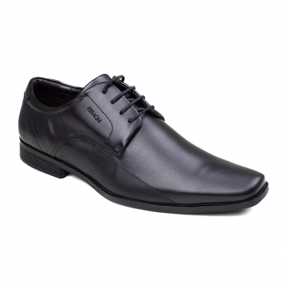 Sapato Masculino Ferracini Liverpool Amarrar - PRETO