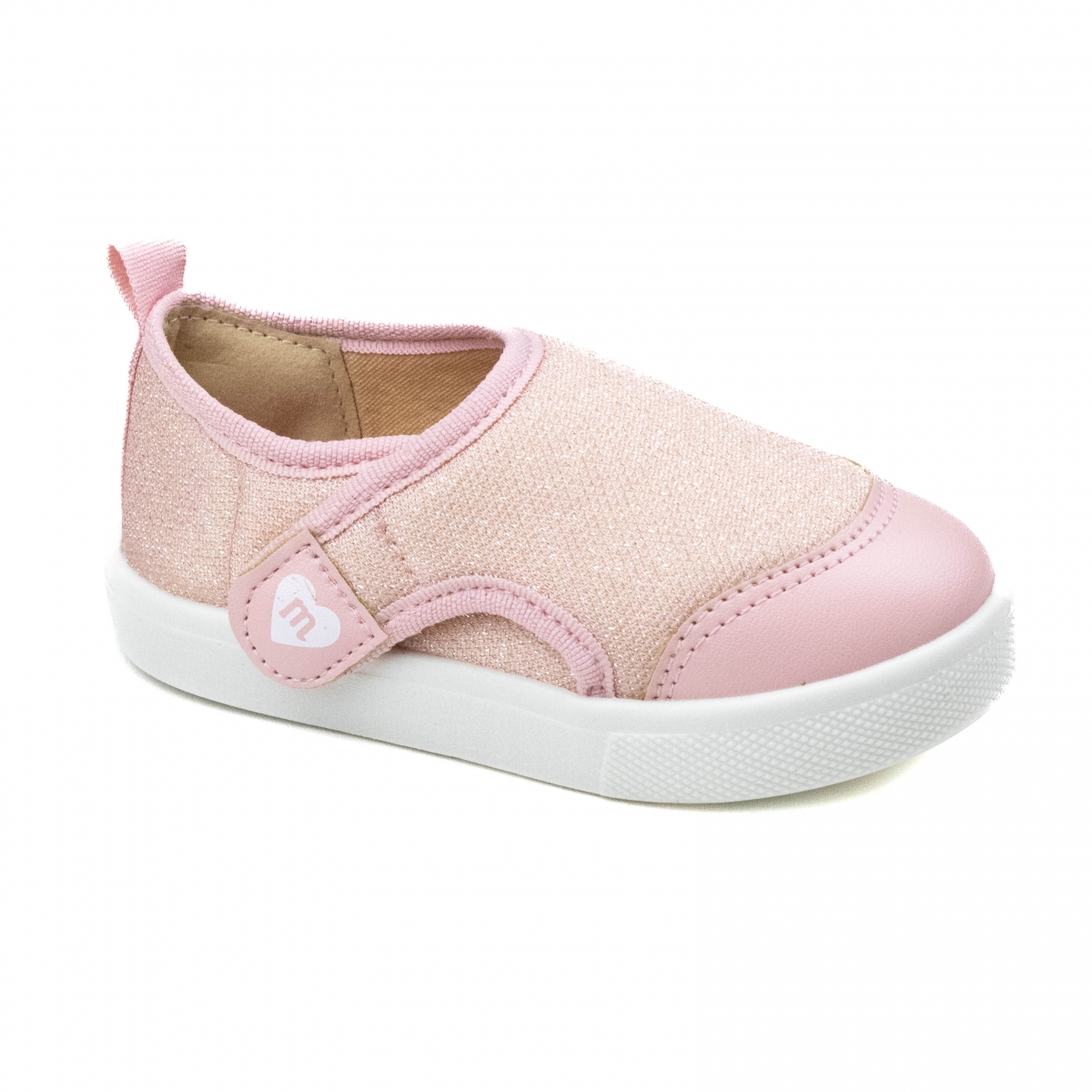 Tênis Infantil Feminino Molekinha Lona - ROSA