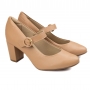 Sapato Feminino Modare Boneca Napa - NUDE