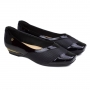 Sapatilha Feminina Piccadilly Metal - PRETO