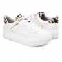 Tênis Feminino Via Marte Caixa Onça - CHANTILLY/DOURADO