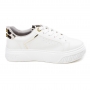 Tênis Feminino Via Marte Caixa Onça - CHANTILLY/DOURADO