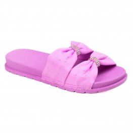 Tamanco Infantil Feminino Molekinha Slide - ROSA MAUVE