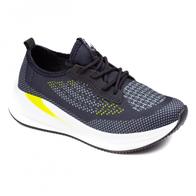 Tênis Infantil Masculino Molekinho Running - MULTI PRETO/PRETO