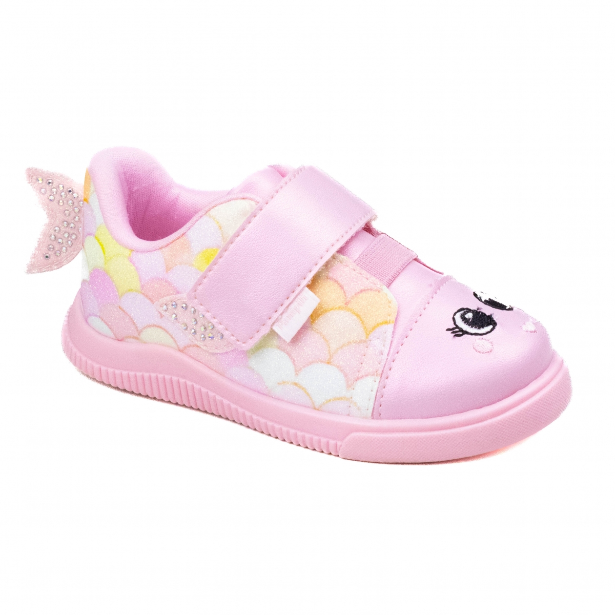 Tênis Bêbe Feminino Pampili Bicho - ROSA/COLORIDO