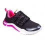 Tênis Infantil Feminino Pampili Running  - PRETO