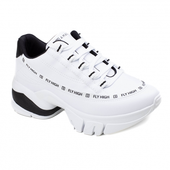 Tênis Feminino Ramarim Casual Jogging - Branco