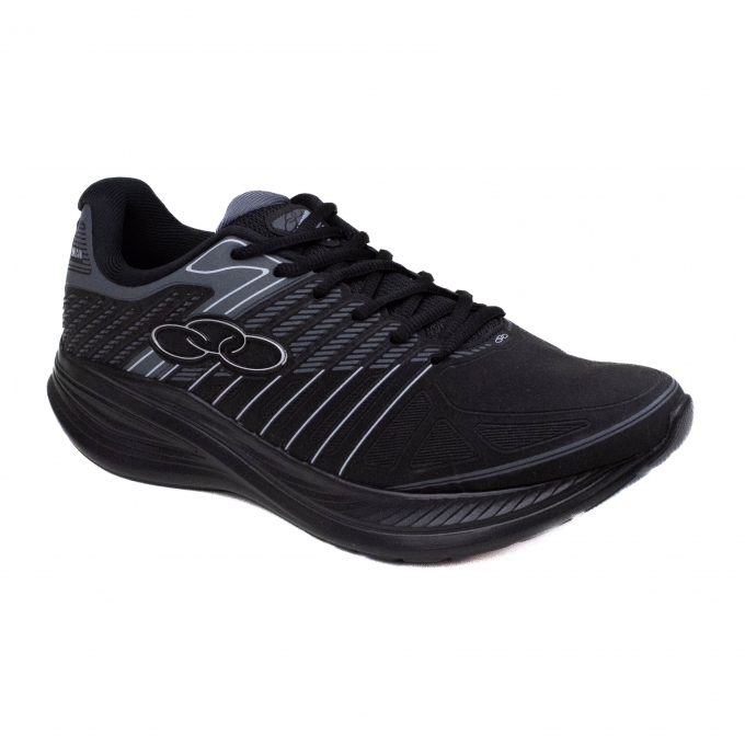 Tênis Masculino Olympikus Volcan - PRETO/CHUMBO