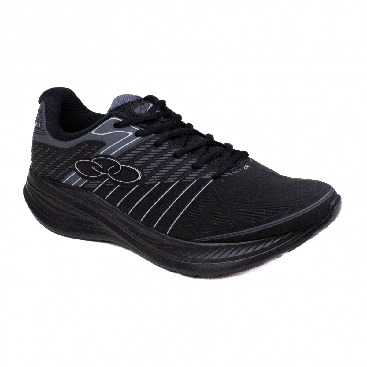 Tênis Masculino Olympikus Volcan - PRETO/CHUMBO