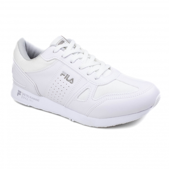 Tênis Feminino Fila Classic Runner SL - BRANCO/PRATA
