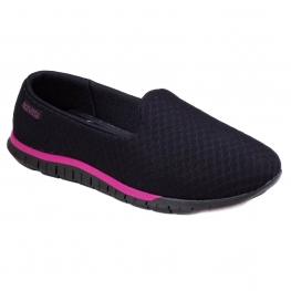 Tênis Sapatilha Calcar Feminino Actvitta - PRETO/PINK