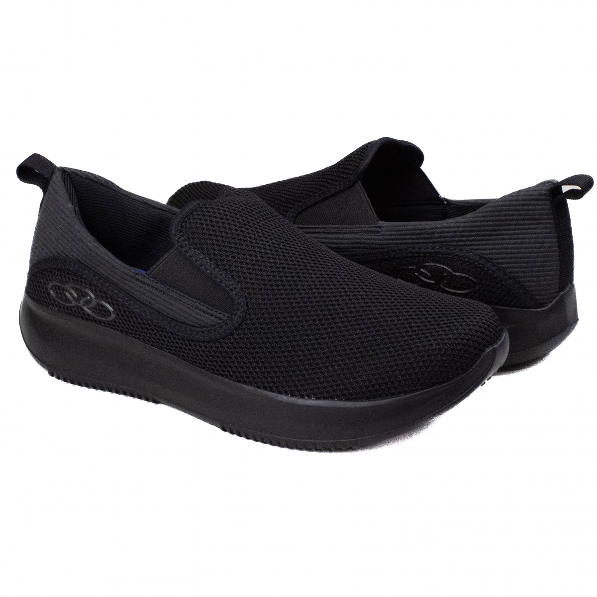 Tenis Olympikus Wellness 2 Masculino - Preto E Branco - Azul Petróleo