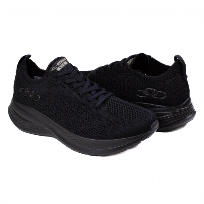 Tênis Masculino Olympikus 237G Ultraleve - PRETO