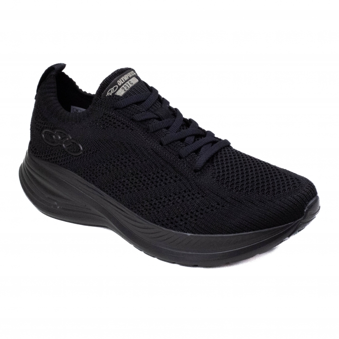 Tênis Masculino Olympikus 237G Ultraleve - PRETO