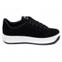 Tênis Feminino Via Marte Street Nobuck - PRETO
