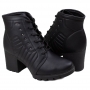 Coturno Feminino Dakota Salto - PRETO