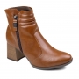 Bota Feminina Dakota Salto Social - CONHAQUE