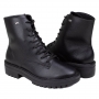 Coturno Feminino Via Marte - PRETO